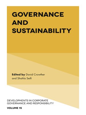cover image of Governance and Sustainability